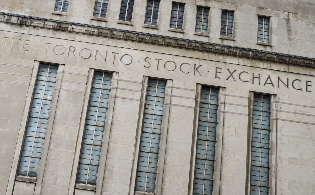 Listed on TSX
